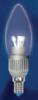 Светодиодная энергосберегающая лампа UNIEL LED-C37P-3W/NW/E14/CL ALS01SL