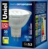 Светодиодная энергосберегающая лампа UNIEL LED-JCDR-SMD-1,5W/NW/GU5.3 115 Lm