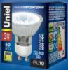 Светодиодная энергосберегающая лампа UNIEL LED-JCDR-SMD-3W/DW/GU10 200 Lm