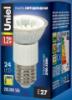 Светодиодная энергосберегающая лампа UNIEL LED-JDR-SMD-1,2W/WW/E27 80 Lm